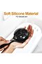 Back Scrubber for Shower Soft Silicone Bath Body Brush with Long Handle - 7