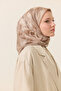 Hand Stitched Soft Scarf Brush - Beige - 2