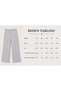 Straight Fit High Waist Cross Woven Daily Wear Medium Thickness Trousers - 7