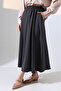 Loose Cut Maxi Skirt with Pockets, Comfortable & Stylish - 3