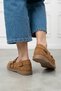 Taba Women's Orthopedic Loafer Suede Buckle Daily Ballet Shoes Sl851Nav - 3