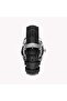 Men's Red Dial Silver Steel, Black Leather | TW2Y55700 - 3