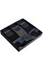 Men's Premium Seamless 3-Piece Cotton Socks Square Assortment