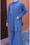 Double Pocket Patterned Cotton Linen Set - 5
