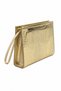 Gold Croco Women's Portfolio Bag – Stylish Design, Daily & Evening Use Clutch - 4