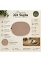 6 Pieces Beige Oval Jute Placemats / American Service Lux Presentation Plate Mats - 9
