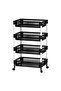 Vegetable Rack, 4 Trays, Assorted - 3