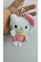 Hello Kitty Plush Keychain Bag Accessory Size:12Cm
