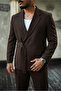 Side Closure Basic Classic Set Brown