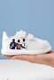 Super Footballers Printed Boys' Sneakers with Tape