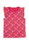 Girl's 100% Cotton Crew Neck Ruffle Sleeve T-Shirt 2-6 Years - 2