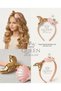 Luxury Gold Golden Yellow Shiny Sequin Sequined Mermaid Tail Sea Shell Children's Crown Mermaid Crown - 2