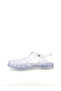 Sunmif Matte Argent Paillete - Matte Transparent Women's Sandals - 4