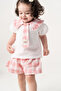 Baby Girl Summer Patterned Muslin Set - 6