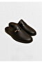 Men's Black 4-Piece Gift & Groom Dowry Set - 100% Genuine Leather Belt, Vertical Wallet, Card Holder, and Leather Slippers - 3