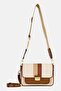 Women Brand Logo Shoulder Bag, Multicolor - 2