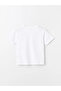 Lcw Kids White Oversize Crew Neck Boys T-Shirt - 4