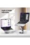360° Adjustable Laptop Stand Foldable - Rotating Computer Riser - 6