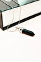 Matte Onyx Natural Stone Chain with Handmade Design Pendant: 3.5 cm Chain: 20 cm Boxed - 3