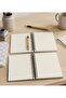 2-Piece Design Notebook Set - 80 Pages Unlined Spiral School Notebook - 2