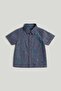 Embroidered Chambray Shirt