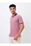 Men Red Slim Fit Tipped Polo T-Shirt - 2