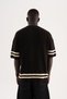 Men's Patterned Knitwear T-Shirt Brown - 6