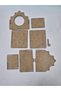 Wooden Bird Nest House Can Be Painted (for Effectiveness) 14 cm X 12 cm X 9 cm - 8