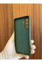 Samsung Galaxy A57 Heart Printed Velvet Inside Silicone Phone Case (Khaki) - 2