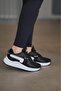 Women's Black and White Sneakers Daily Sneakers 086 - 4