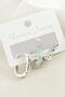 Ilkeshop 3 Pieces Star Zircon (05937) Stone Earrings-Yellow