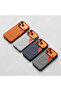 Magnetic Matte PU Case Compatible With iPhone 17 Pro Max - Grey - 2