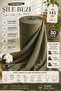 100% Cotton Şile Cloth Fabric Khaki Green 145 cm Natural Wrinkled Summer Lightweight Fabric by the Meter