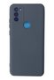 Ilkeshop New General Mobile Gm 21 Plus Case Nano Inside Velvet Silicone (184616) - Gray