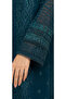 Midnight Teal Embellished Luxury Pret – 3PC Set - 5
