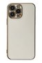 Ilkeshop New iPhone 14 Pro Max Case Volet Silicone (192019) - White - 2