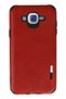 Ilkeshop New Galaxy J7 Case Loop Leather Silicone (185205) - Red