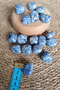 Sodalite Stone Natural Stone Sodalite Natural Stone Tımbıl (Certified) Original Natural Stone 3 Pieces - 2