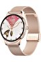GLR4 Women’s Smartwatch 1.19" AMOLED Touch Screen, Bluetooth Calling, Fitness Tracker (Rose Gold)