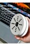مكنسة كهربائية محمولة صغيرة للمكتب، مكنسة يدوية لاسلكية قابلة لإعادة الشحن عبر USB لتنظيف الغبار من الطاولة - 5
