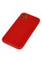 Ilkeshop New iPhone 11 Case Nano Velvet Silicone (140722) - Red - 2