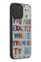 Shopilke iPhone 14 Pro Case Mirror Patterned Cover - Mirror (02725) - 10 - 2