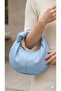 The Moiss Bebe Blue Faux Leather Hand and Arm Bag - 2