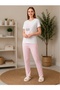 Women's Pajama Set Gray Ribbon Cat - 5
