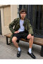 Men's Premium Cotton Loose Black Summer Combed Cotton Shorts - 4