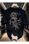Hanangiyim 1St Quality Street Black Spirit T-Shirt
