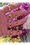 Güleç Natural Stone Amorphous Cut Baby Amber Necklace - 35 cm - Approximately 5 Gr - 4
