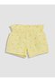 Trendlucky Baby Girl Shorts with Elastic Waist and Contrast - 2