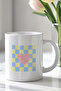 330ml Printed White Ceramic Mug Cup with Heart Pattern and Love You so Written - 3