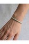 Natural Hematite Ball Bracelet, Turquoise Macrame Bracelet, Tarnish Resistant Steel String Bracelet, Gift Unisex Bracelet - 2